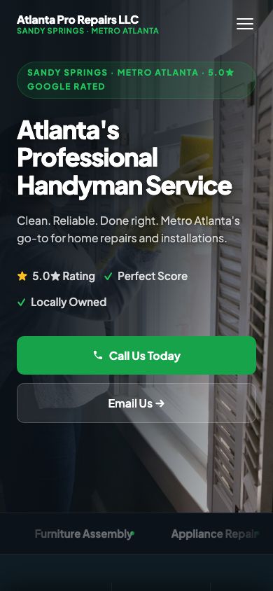 Atlanta Pro Repairs mobile site