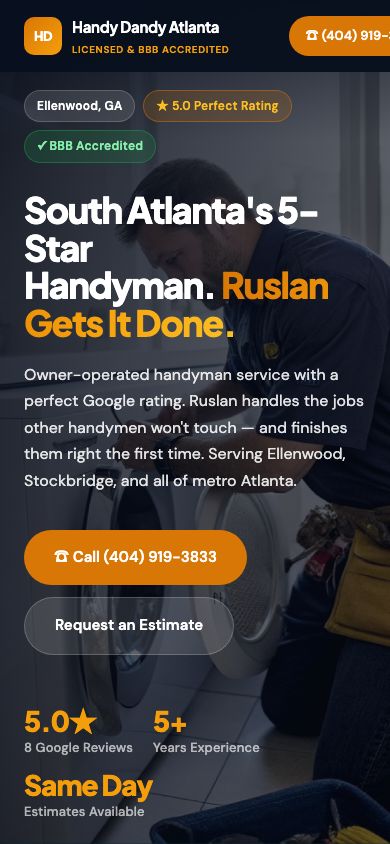 Handy Dandy Atlanta mobile site